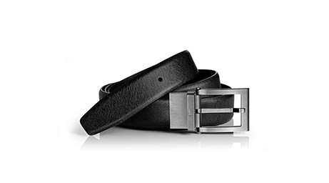 Fashion Photography of Alfred Dunhill leather belt