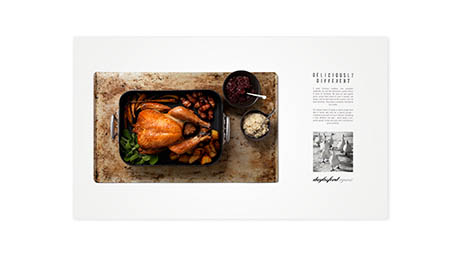 Artwork Photography of Daylesford Organic roast goose
