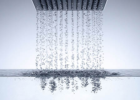 Liquid / Smoke Photography of Rain shower water droplets