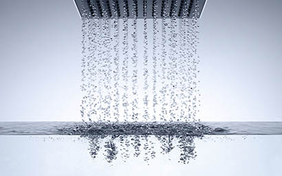 Homeware Explorer of Rain shower water droplets