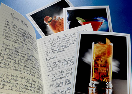 Magazines Explorer of Postcards and  recipe book