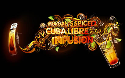 Spirit Explorer of Morgan's Spices Cubalibre serve