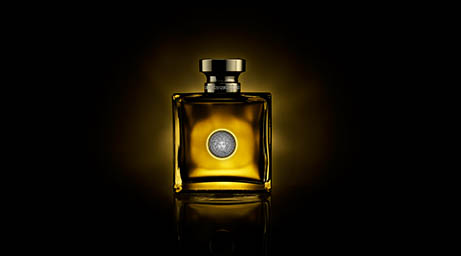 Fragrance Explorer of Versace perfume bottle