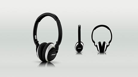 Still life product Photography of Bose headphones