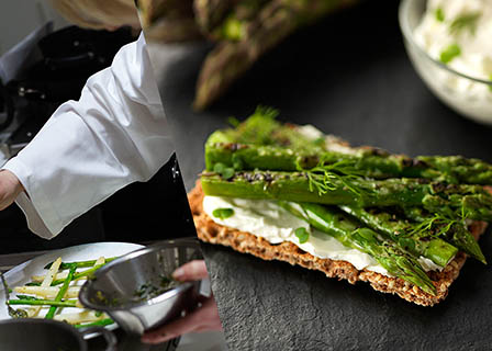 Food Photography of Ask Italian   asparagus