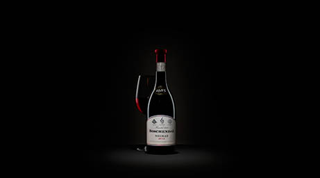 Advertising Still life product Photography of Boshendal wine bottle