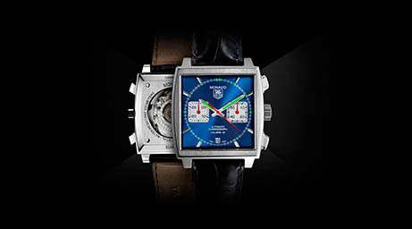 Watches Photography of TAG Heuer Monaco men's watch