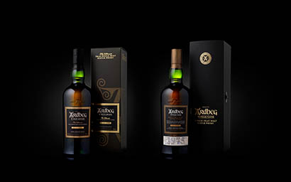 Whisky Explorer of Ardbeg whisky bottle box set