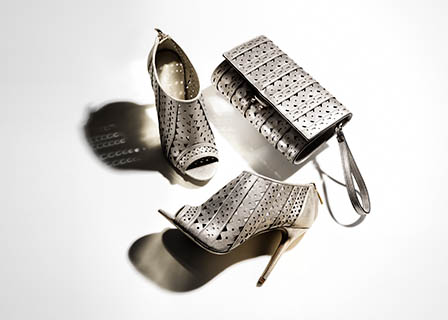 Fashion Photography of Karen Millen handbag and shoes