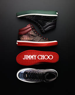 Fashion Photography of Jimmy Choo trainers