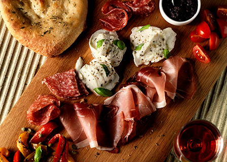 Food Photography of Jamie Oliver charcuterie