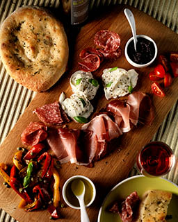 Food Photography of Jamie Oliver charcuterie