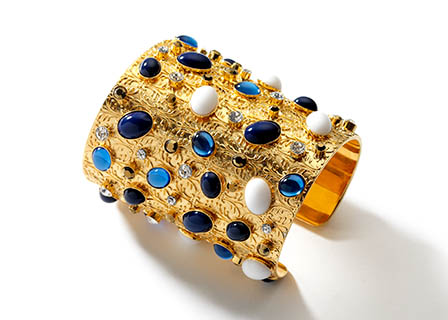 Bracelet Explorer of Cuff bracelet with stones