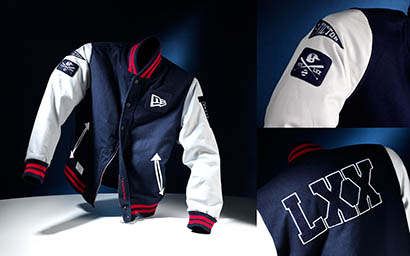 Mens fashion Explorer of New Era baseball jacket