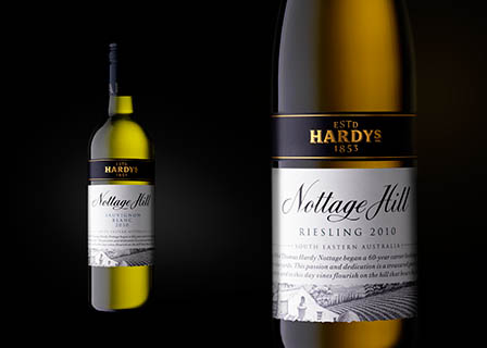 Bottle Explorer of Hardys wine bottle