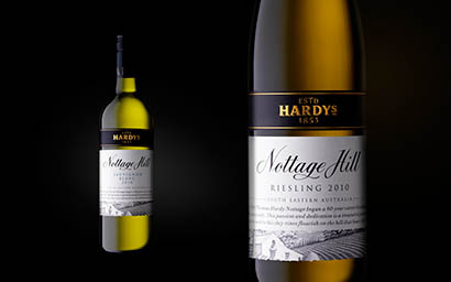 Bottle Explorer of Hardys wine bottle