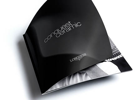 Collateral Explorer of Longines watch brochure