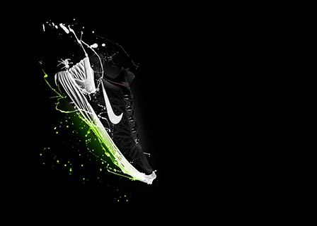 Fashion Photography of Nike trainer
