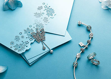 Jewellery Photography of Pandora jewellery