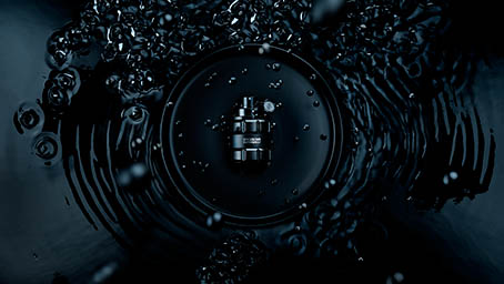 Creative still life product Photography of Viktor Rolf Spicebomb fragrance bottle