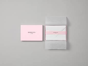 Collateral Explorer of Boodles stationery