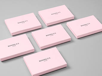 Artwork Photography of Boodles stationery