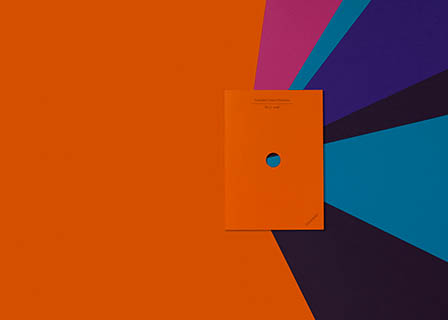Collateral Explorer of Colorplan 50 Colours leaflet