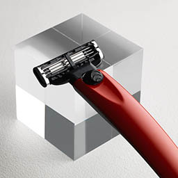 Still life product Photography of Bolin and Webb razor