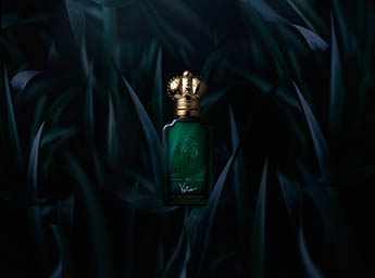 Cosmetics Photography of Clive Cristian fragrance bottle