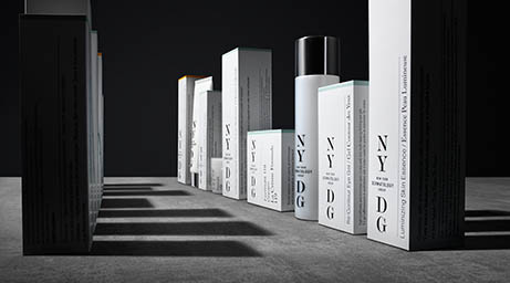 Packaging Explorer of NYDG skincare