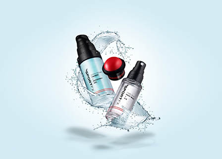 Cosmetics Photography of SportFX skincare