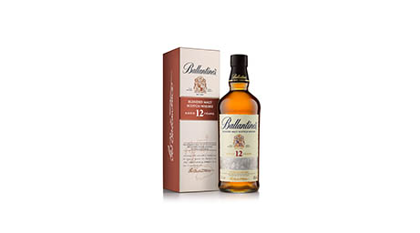 Drinks Photography of Ballantine's whisky box set