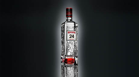 Bottle Explorer of Beefeater gin bottle