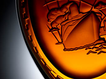 Spirit Explorer of Macallan whisky decanter close up