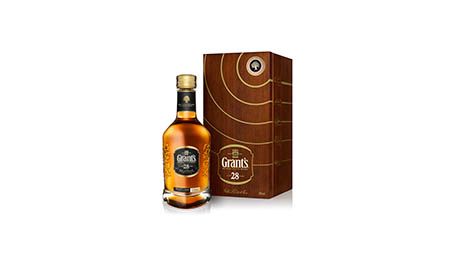 Packaging Explorer of Grant's whisky bottle and box set