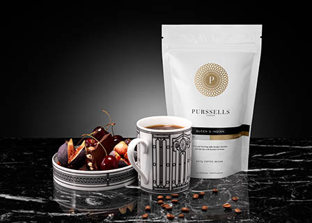 Fruits and vegetables Explorer of Purssells coffee
