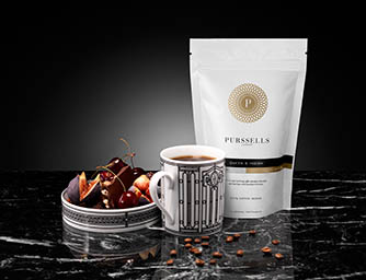 Chocolate Explorer of Purssells coffee