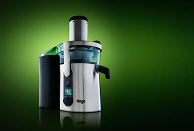 Still life product Photography of Sage juicer