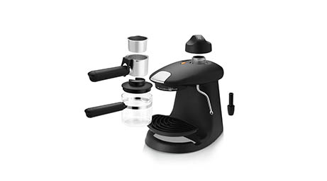 White background Explorer of Modex coffee maker