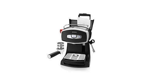 White background Explorer of Espresso Coffee machine