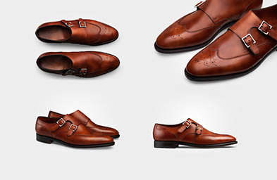 Fashion Photography of John Lobb men's leather brogues