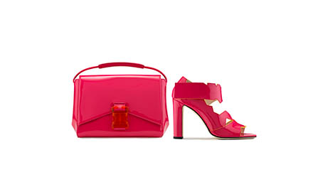 Accessories Explorer of Christopher Kane handbag and sandals