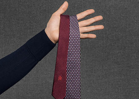 Fashion Photography of Alfred Dunhill tie