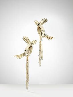 Earrings Explorer of Eden Diodati gold earrings