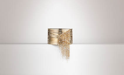 Jewellery Photography of Eden Diodati gold chunky bracelet