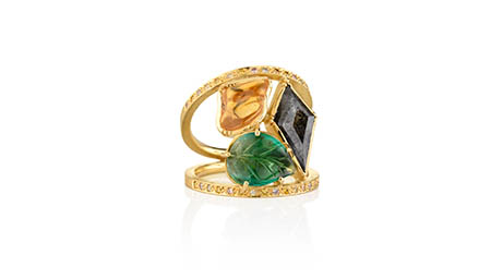 Fine jewellery Explorer of Book Gregson rings with precious stones