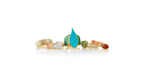Fine jewellery Explorer of Book Gregson rings with precious stones