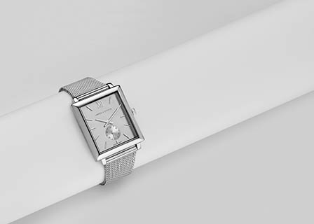 Watches Photography of Larsson & Jennings silver women's watch