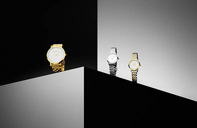 Watches Photography of Larsson & Jennings silver and gold watches