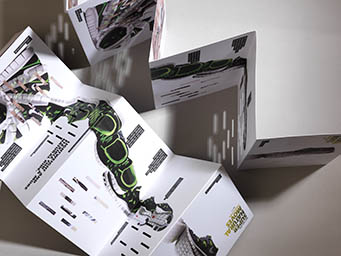 Collateral Explorer of Brochure accordion fold
